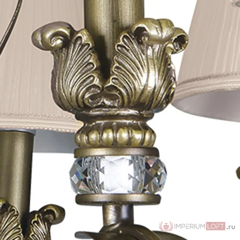 Подвесная люстра Lightstar Antique 783081 Цвет арматуры бронза Цвет плафонов кремовый от ImperiumLoft