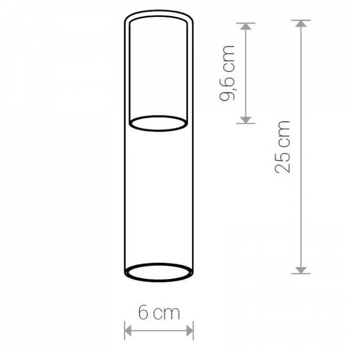 Плафон Nowodvorski Cameleon Cylinder M TR/BS 8543 цвет плафонов латунь от ImperiumLoft