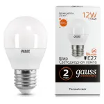 Лампа светодиодная Gauss LED Elementary E27 12Вт 3000K 53212 от ImperiumLoft Лампа светодиодная Gauss LED Elementary E27 12Вт 3000K 53212 от ImperiumLoft