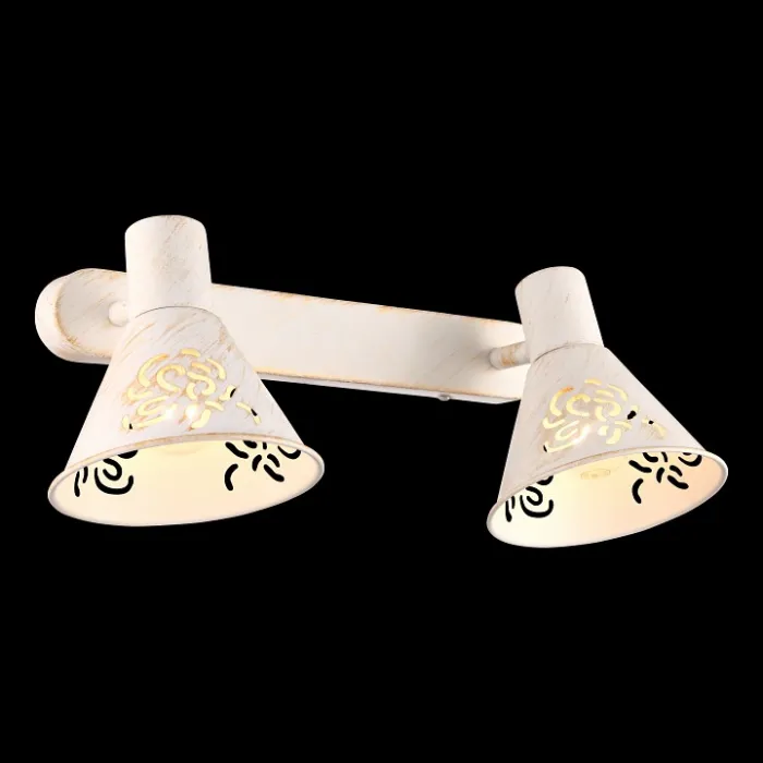 Спот Arte Lamp Cono A5218AP-2WG Цвет арматуры золото Цвет плафонов золото от ImperiumLoft