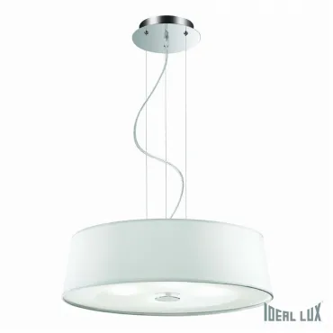Подвесной светильник Ideal Lux Hilton HILTON SP4 ROUND BIANCO Цвет арматуры белый