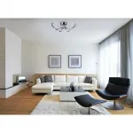 Потолочная люстра DeMarkt Аурих 11 496015006 Цвет арматуры хром Цвет плафонов хром от ImperiumLoft