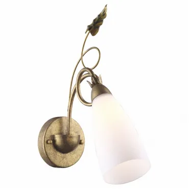 Бра Arte Lamp Tipico A8935AP-1GA Цвет арматуры золото Цвет плафонов белый