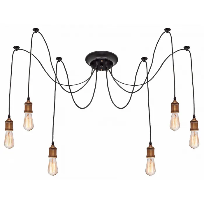 Подвесной светильник Loft it 1162 LOFT1162A/6 Цвет арматуры бронза от ImperiumLoft