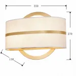 Бра Favourite Mateo 2634-2W Цвет арматуры золото Цвет плафонов золото от ImperiumLoft Бра Favourite Mateo 2634-2W Цвет арматуры золото Цвет плафонов золото от ImperiumLoft