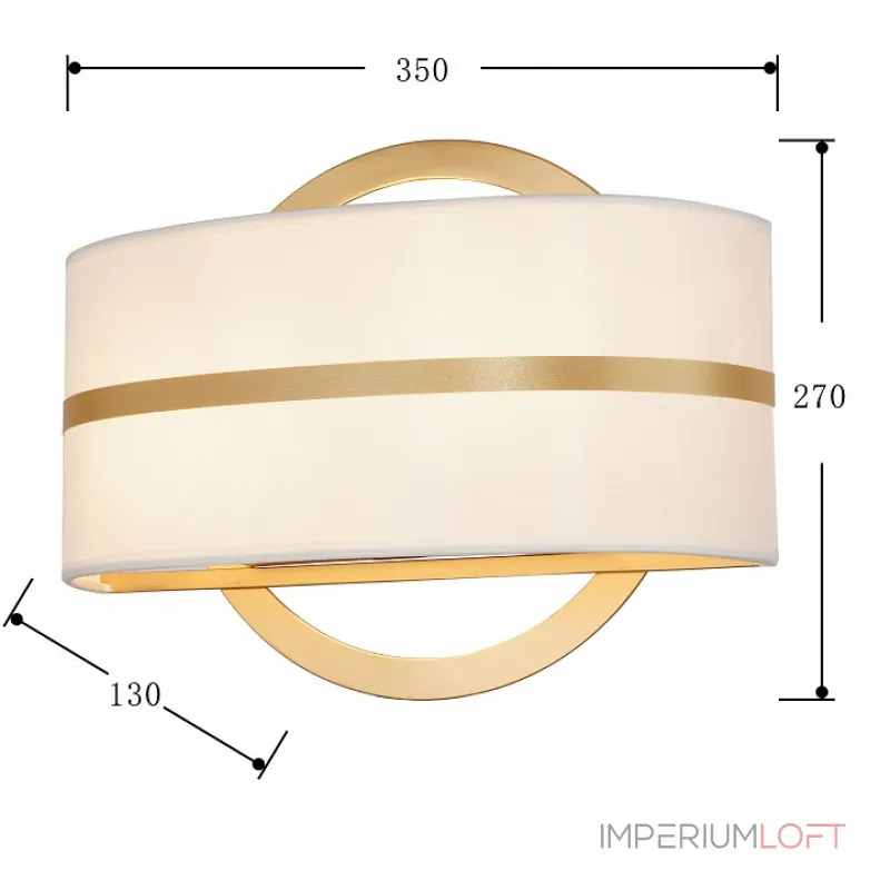 Бра Favourite Mateo 2634-2W Цвет арматуры золото Цвет плафонов золото от ImperiumLoft Бра Favourite Mateo 2634-2W Цвет арматуры золото Цвет плафонов золото от ImperiumLoft