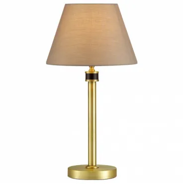 Настольная лампа декоративная Lumion Montana 4429/1T Цвет арматуры латунь Цвет плафонов коричневый