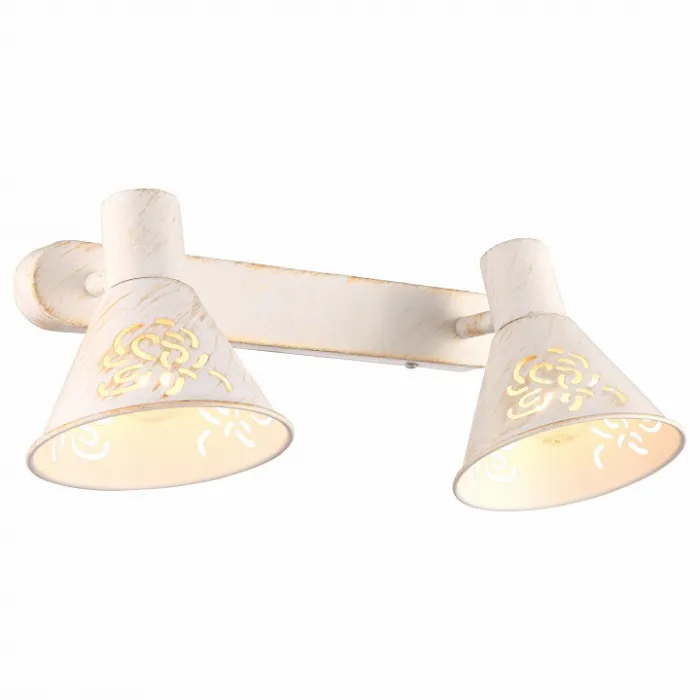 Спот Arte Lamp Cono A5218AP-2WG Цвет арматуры золото Цвет плафонов золото от ImperiumLoft
