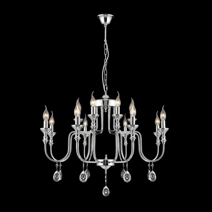 Подвесная люстра Citilux Рига CL437221 Цвет арматуры хром от ImperiumLoft