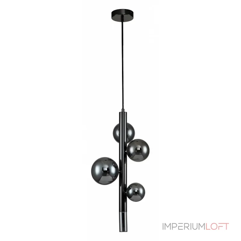 Подвесная люстра Indigo Canto 11026/5P Black