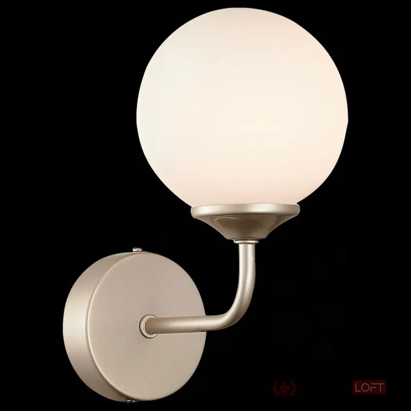 Бра ST-Luce Redjino SLE106201-01 Цвет арматуры золото Цвет плафонов белый от ImperiumLoft