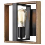 Бра Vele Luce Bastion 742 VL6112W01 Цвет арматуры черный Цвет плафонов белый