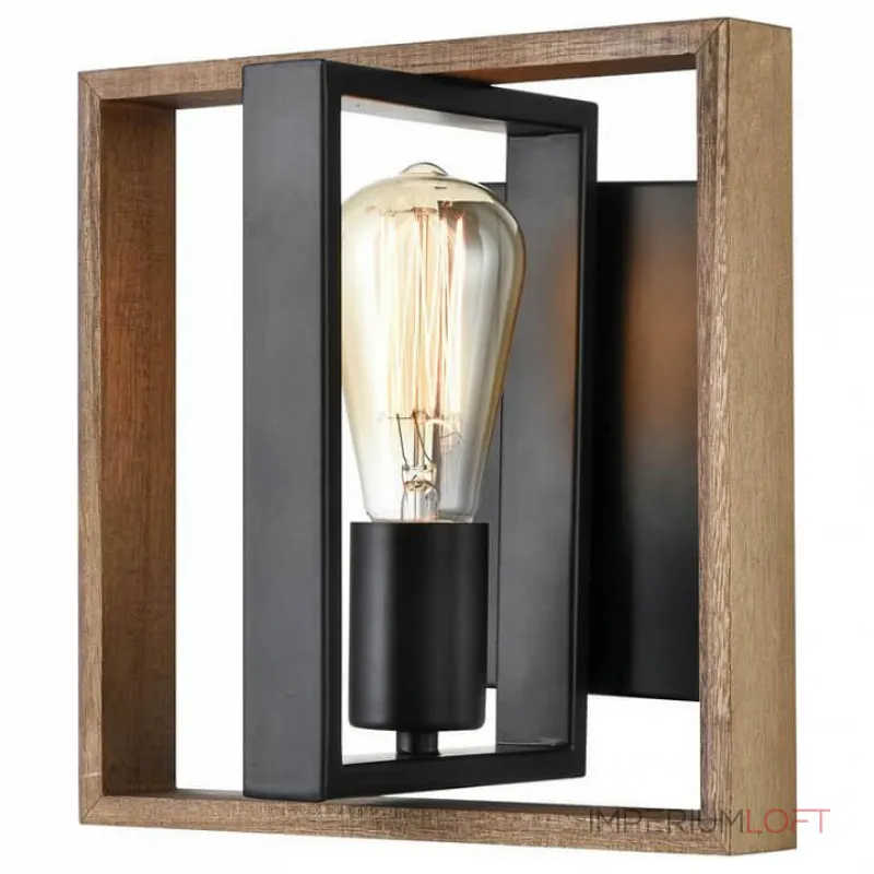 Бра Vele Luce Bastion 742 VL6112W01 Цвет арматуры черный Цвет плафонов белый