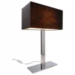 Настольная лампа декоративная Deko-Light Roberta 346001 Цвет арматуры хром Цвет плафонов черный от ImperiumLoft