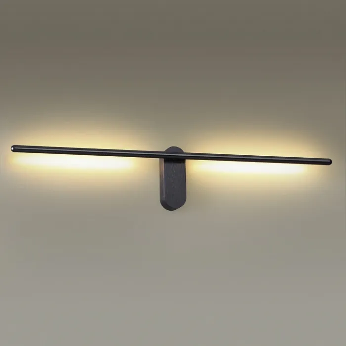 Накладной светильник Odeon Light Mill 3858/12WB Цвет арматуры черный Цвет плафонов черный от ImperiumLoft