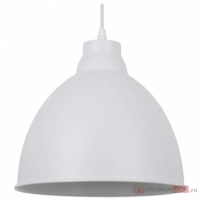 Подвесной светильник Arte Lamp Casato A2055SP-1WH Цвет арматуры белый Цвет плафонов белый от ImperiumLoft