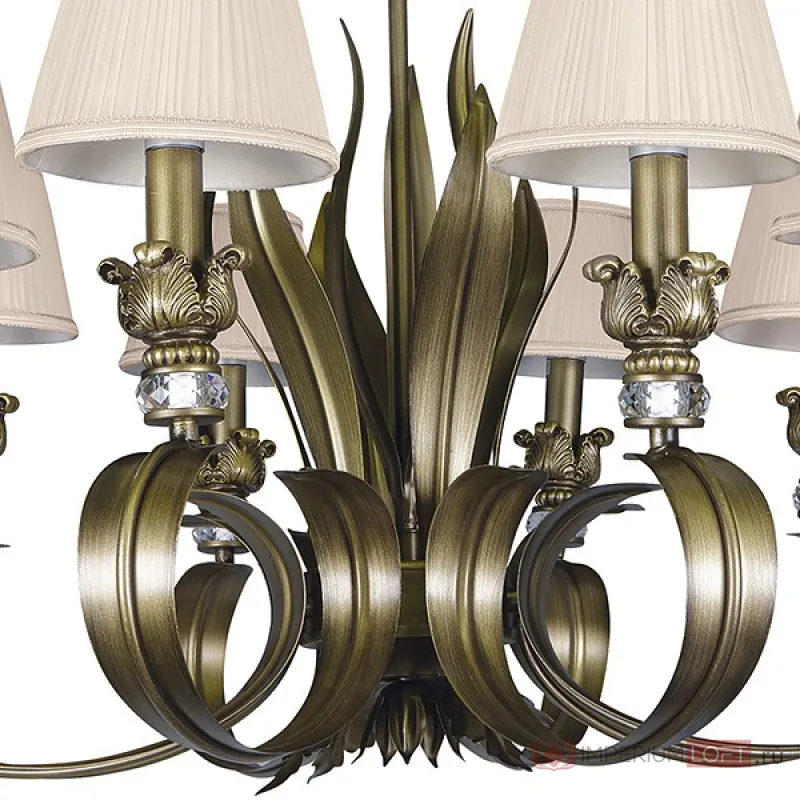 Подвесная люстра Lightstar Antique 783081 Цвет арматуры бронза Цвет плафонов кремовый от ImperiumLoft
