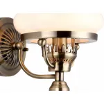 Бра Arte Lamp Armstrong A3560AP-1AB Цвет арматуры бронза Цвет плафонов белый