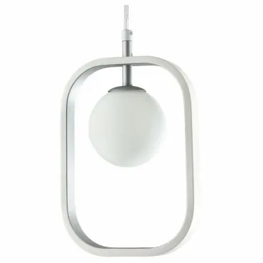 Подвесной светильник Maytoni Avola MOD431-PL-01-WS Цвет арматуры серебро Цвет плафонов белый