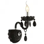 Бра Arte Lamp Teatro A3964AP-1BK Цвет арматуры хром Цвет плафонов черный