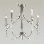 Люстра на штанге Lumion Mackenzie 4495/5C Цвет арматуры никель от ImperiumLoft