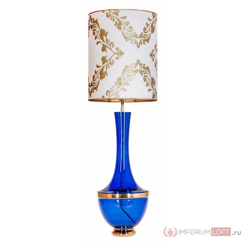 Настольная лампа декоративная 4 Concepts Troya sapphire L232271319 от ImperiumLoft