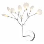 Бра ST-Luce Riccardo SL411.121.09 Цвет арматуры серебро Цвет плафонов белый от ImperiumLoft