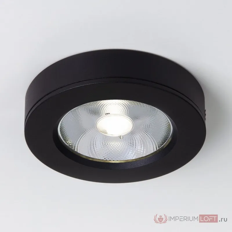 Накладной светильник Elektrostandard DLS030 a052414 Цвет плафонов прозрачный Цвет арматуры черный от ImperiumLoft