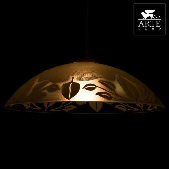 Подвесной светильник Arte Lamp Cucina A4020SP-1WH Цвет арматуры белый Цвет плафонов белый от ImperiumLoft