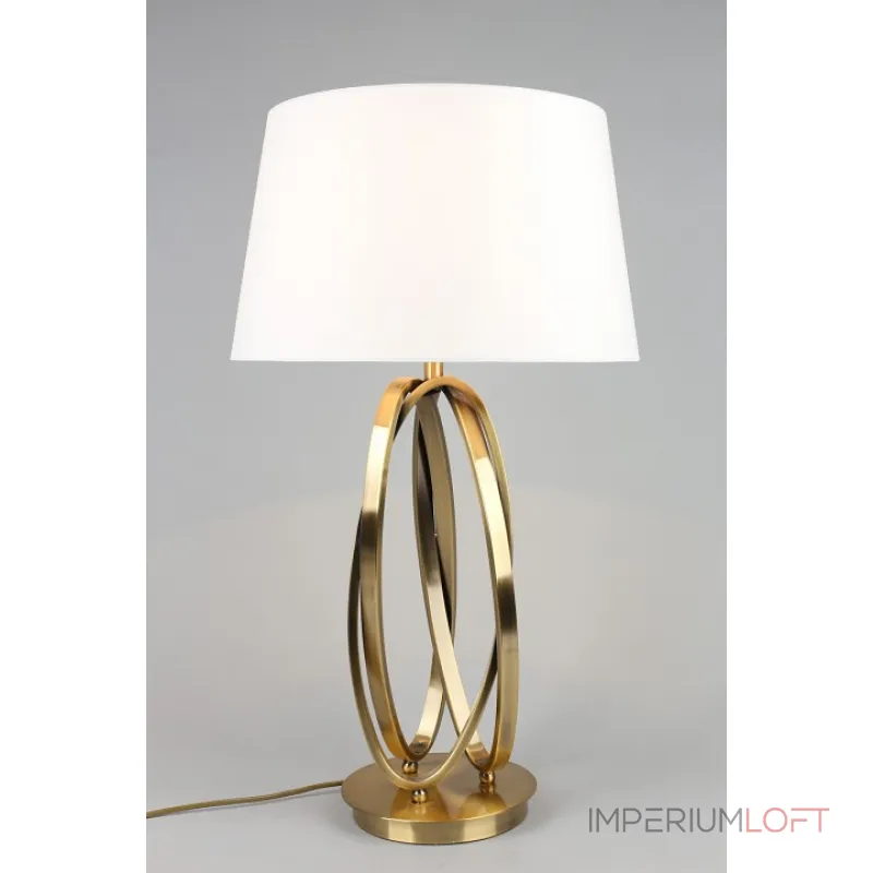 Настольная лампа декоративная Aployt Monika APL.739.04.01 Цвет арматуры золото Цвет плафонов белый