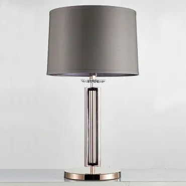 Настольная лампа декоративная Newport 4400 4401/T black nickel без абажура