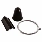 Подвес для трека Arte Lamp Track Accessories A410006 Цвет арматуры черный Цвет плафонов белый