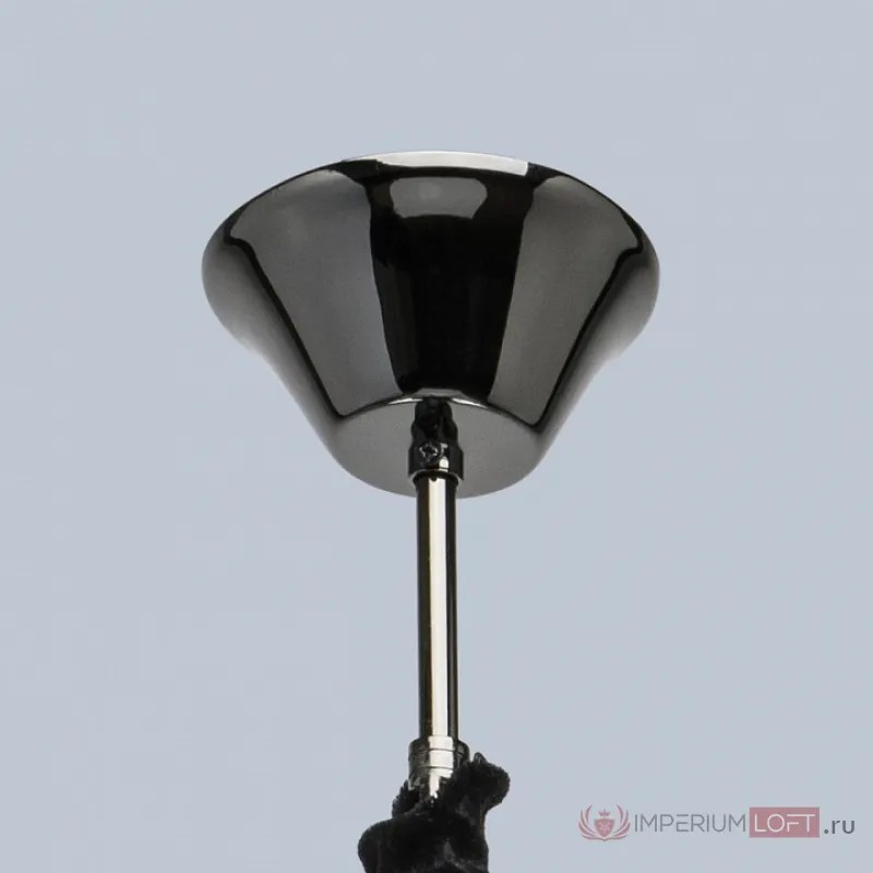 Подвесная люстра MW-Light Розенхейм 615011505 Цвет арматуры черный Цвет плафонов золото от ImperiumLoft