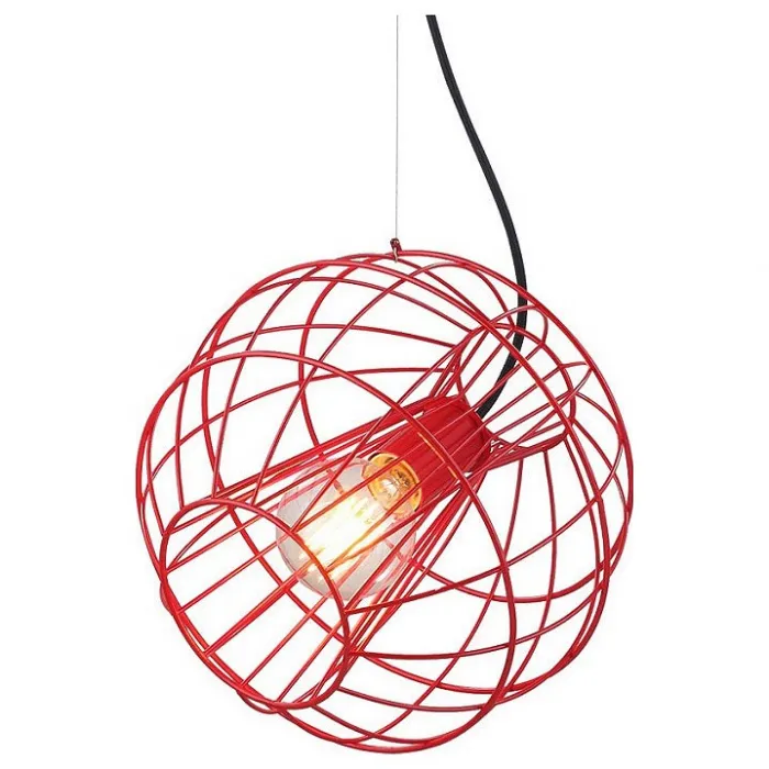 Подвесной светильник TopLight Serena TL1200H-01RD Цвет арматуры Красный Цвет плафонов красный от ImperiumLoft