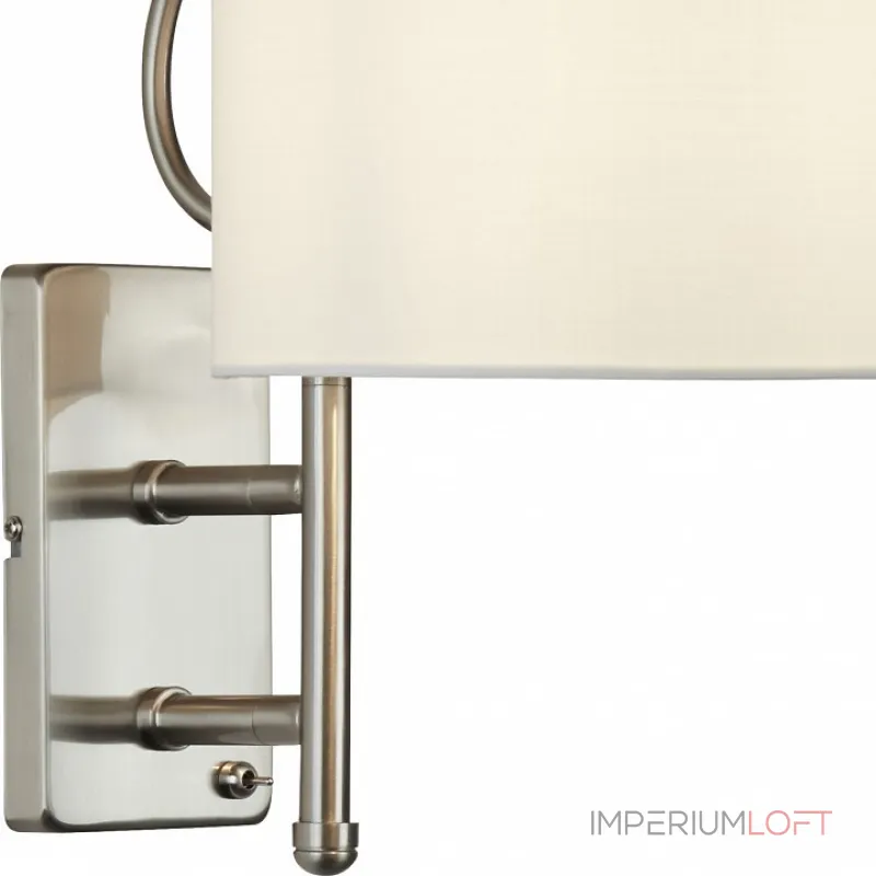 Бра Arte Lamp A2999AP-1SS Цвет арматуры серебро Цвет плафонов белый Бра Arte Lamp A2999AP-1SS Цвет арматуры серебро Цвет плафонов белый