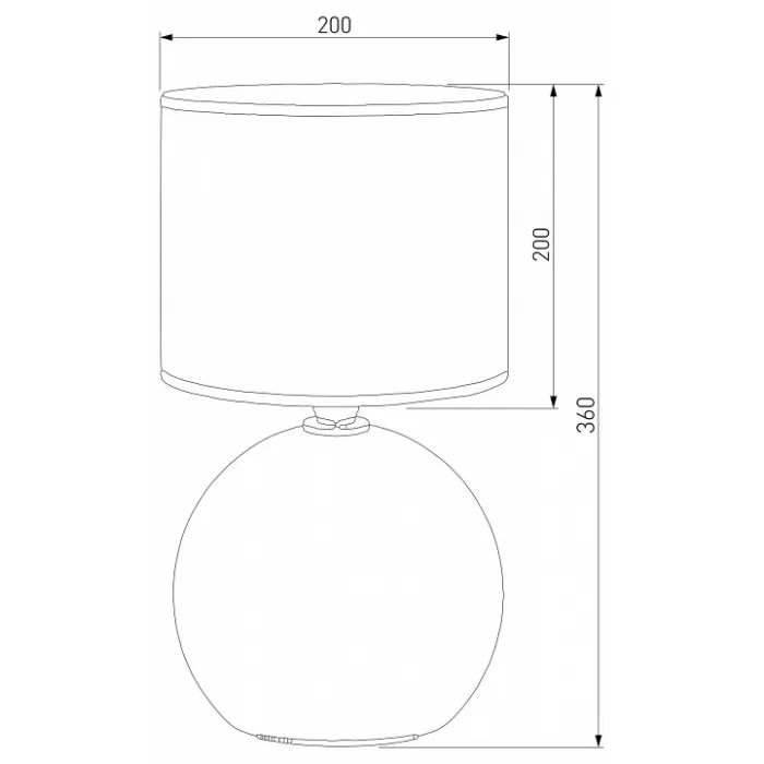 Настольная лампа декоративная TK Lighting Palla 5066 Palla от ImperiumLoft