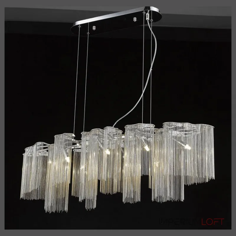 Подвесная люстра DeLight Collection 68052 PO68052-9 nickel Подвесная люстра DeLight Collection 68052 PO68052-9 nickel