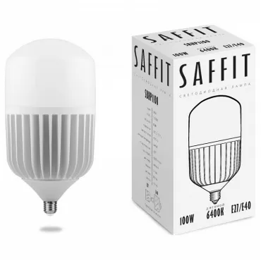 Лампа светодиодная Feron Saffit SBHP1100 E27-E40 100Вт 6400K 55101 Цвет арматуры белый Цвет плафонов белый