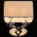 Бра MW-Light Палермо 386026202 Цвет арматуры хром Цвет плафонов коричневый от ImperiumLoft