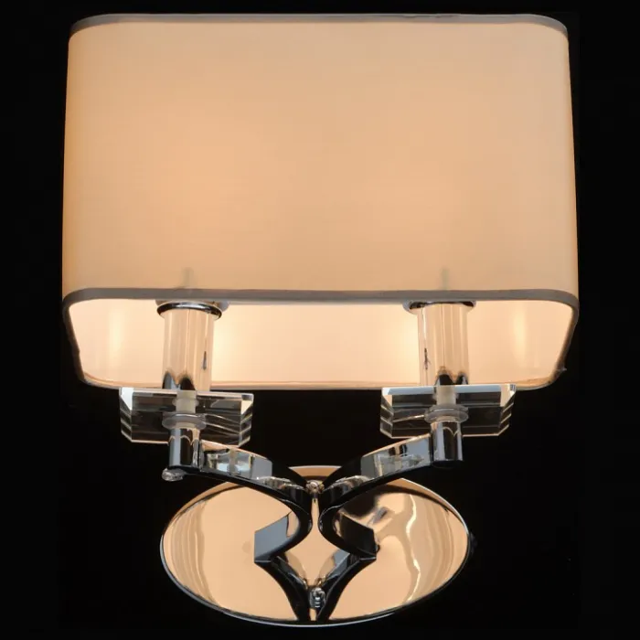 Бра MW-Light Палермо 386026202 Цвет арматуры хром Цвет плафонов коричневый от ImperiumLoft