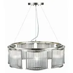 Подвесная люстра ST-Luce Velletri SL1627.103.07 Цвет арматуры серый Цвет плафонов неокрашенный от ImperiumLoft