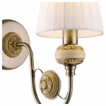 Бра Arte Lamp Intaglio A9583AP-1AB Цвет арматуры бронза Цвет плафонов белый от ImperiumLoft