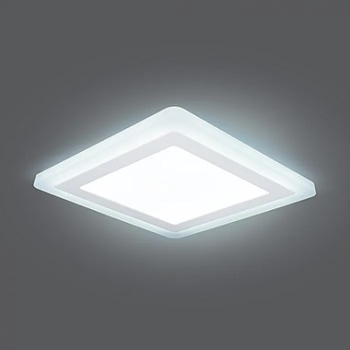 Встраиваемый светильник Gauss Backlight BL125 Цвет плафонов белый Цвет арматуры белый от ImperiumLoft