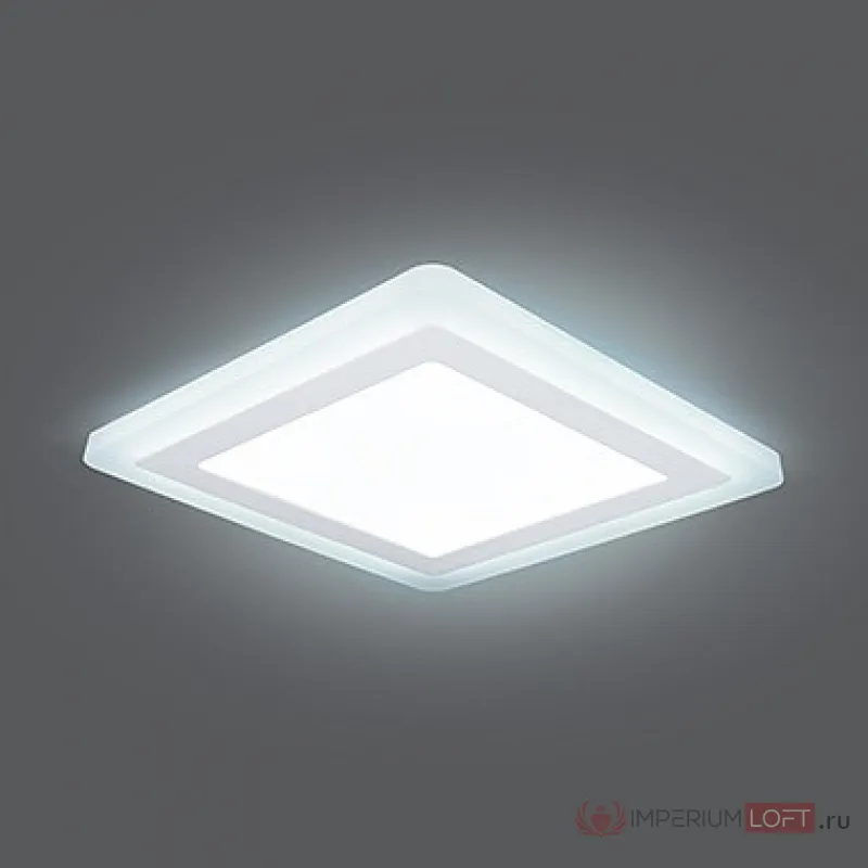 Встраиваемый светильник Gauss Backlight BL125 Цвет плафонов белый Цвет арматуры белый от ImperiumLoft