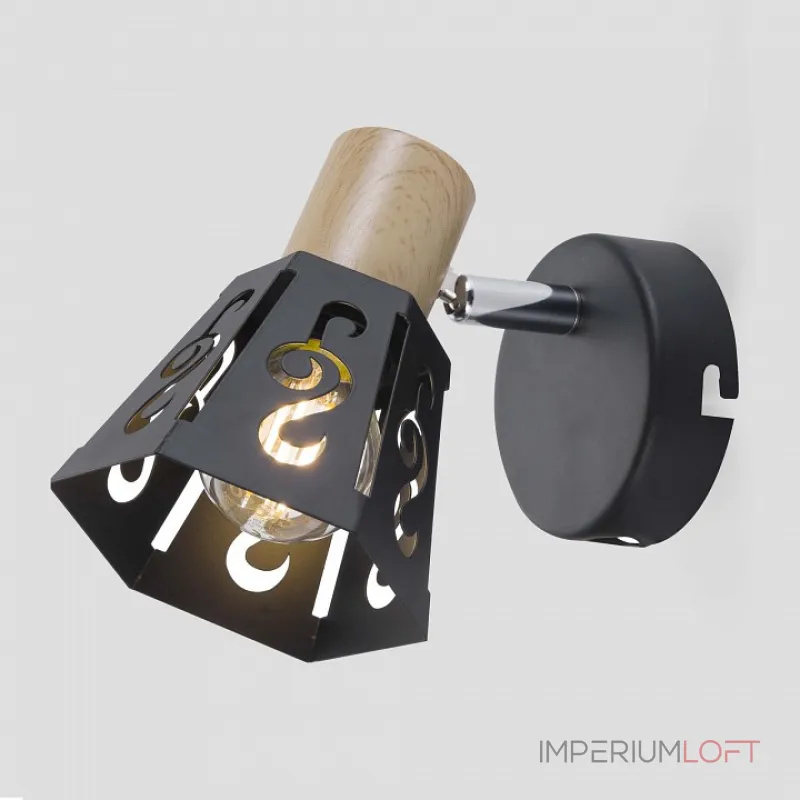 Спот Rivoli Notabile W1 BK Б0038110 Цвет арматуры черный Цвет плафонов черный Спот Rivoli Notabile W1 BK Б0038110 Цвет арматуры черный Цвет плафонов черный