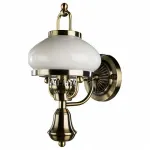 Бра Arte Lamp Armstrong A3560AP-1AB Цвет арматуры бронза Цвет плафонов белый