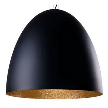 Подвесной светильник Nowodvorski Egg L 9024 Цвет арматуры черный Цвет плафонов золото от ImperiumLoft