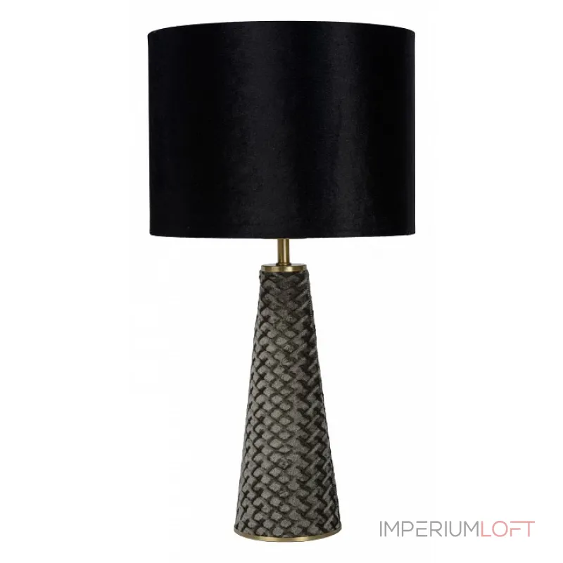 Настольная лампа декоративная Lucide Extravaganza Velvet 10501/81/30 Цвет плафонов черный Цвет арматуры серый от ImperiumLoft Настольная лампа декоративная Lucide Extravaganza Velvet 10501/81/30 Цвет плафонов черный Цвет арматуры серый от ImperiumLoft