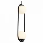 Подвесной светильник ST-Luce Donolo SL395.403.02 Цвет арматуры черный Цвет плафонов белый от ImperiumLoft