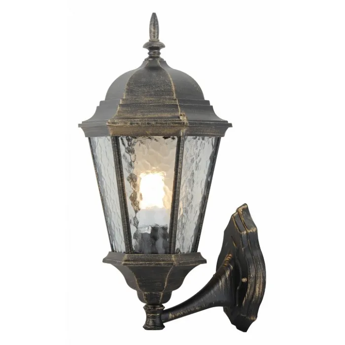 Светильник на штанге Arte Lamp Genova A1201AL-1BN Цвет арматуры золото Цвет плафонов прозрачный от ImperiumLoft